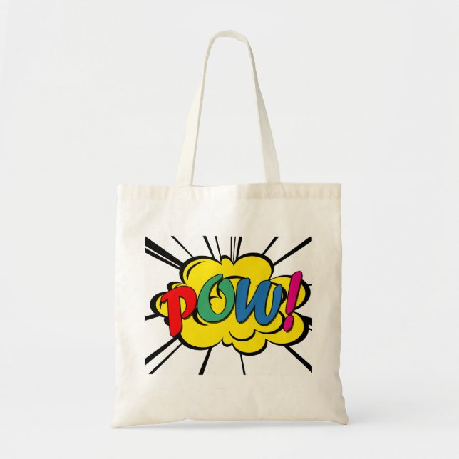Pow! Tote Bag (Front)