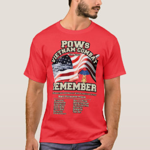 POW Vietnam Combat Veterans T-Shirt