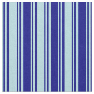 Powder Blue and Blue Lined/Striped Pattern Fabric