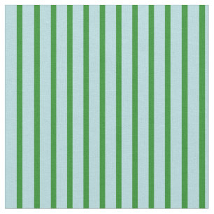 Powder Blue and Forest Green Coloured Pattern Fabric