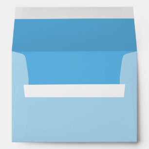 Powder Blue Background Colour Customize This! Envelope