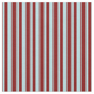 Powder Blue & Maroon Lined/Striped Pattern Fabric