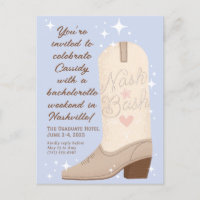 Powder Blue Nash Bash Cowgirl Boot Bachelorette