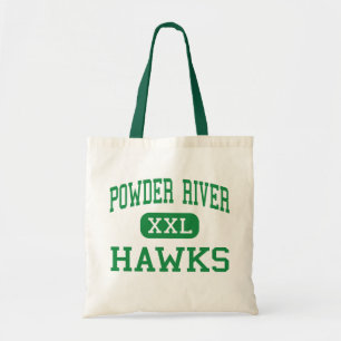 Powder River - Hawks - High - Broadus Montana Tote Bag