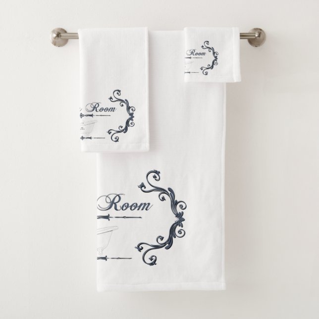 Powder Room Bath Towel Set (Insitu)