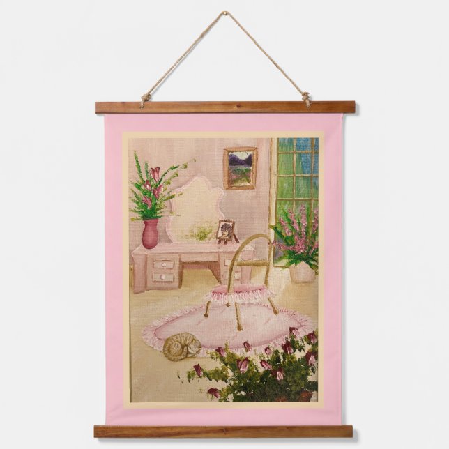 Powder Room Hanging Tapestry (Front)