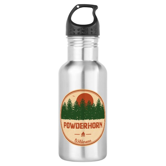 Powderhorn Wilderness Colorado 532 Ml Water Bottle (Front)