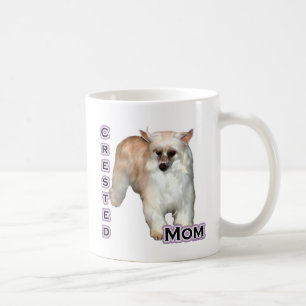 Powderpuff Crested Mom 4 Coffee Mug
