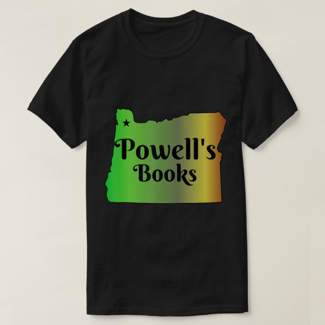 powell's books Mine Debbie tee T-Shirt (Design Front)