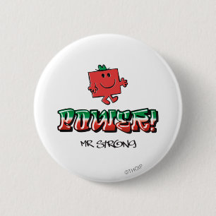 Power! 2 Inch Round Button