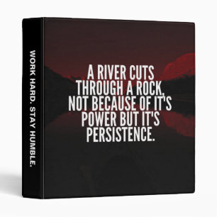 Power and Persistence - Motivational Binder