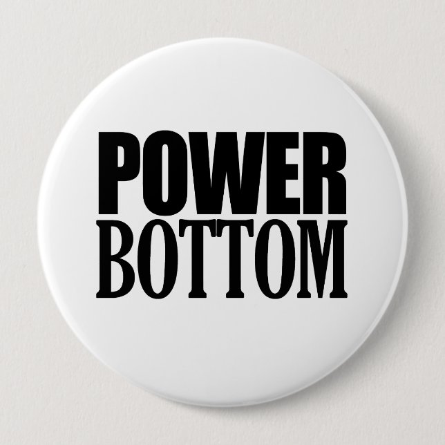 POWER BOTTOM 4 INCH ROUND BUTTON (Front)