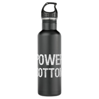 Power Bottom Gay Man Pride Month 2022 Power Bottom 710 Ml Water Bottle