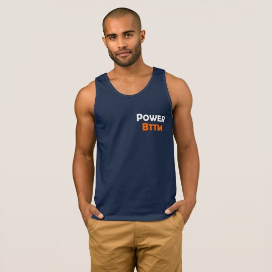 Power Bottom Gay Men's Tank Top
