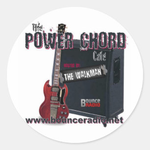 Power Chord Cafe Stickers