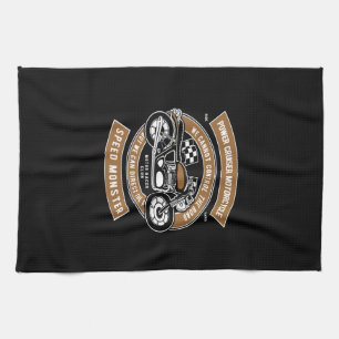 power cruiser motorcycle speed monster kitchen towel