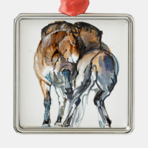 Power Dance Metal Ornament