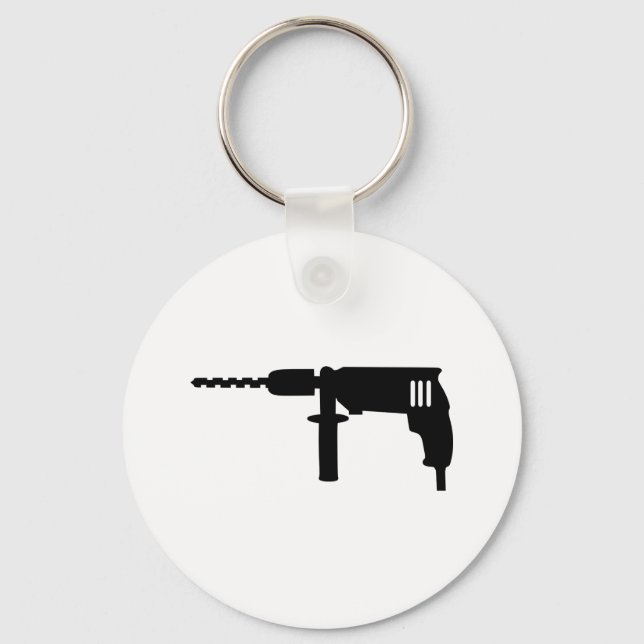 Power drill drilling machine keychain (Front)