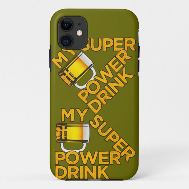 Power Drink iPhone case-mate Case (Back)