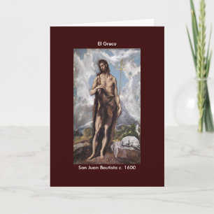 Power El Greco - Customized Holiday Card