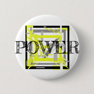 Power Energy Abstract Art 2 Inch Round Button