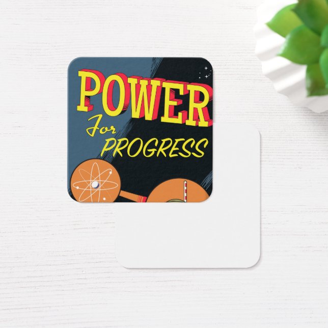 Power For Progress vintage Atomic poster (Desk)