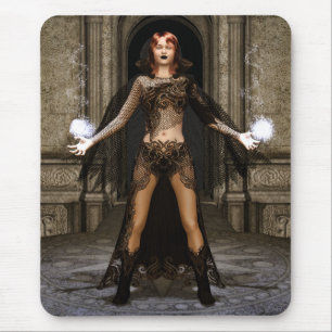 Power From Within Gothic Fantasy Art Mouse Pad