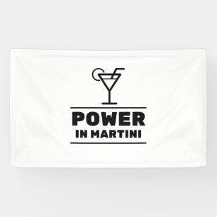 Power in martini banner