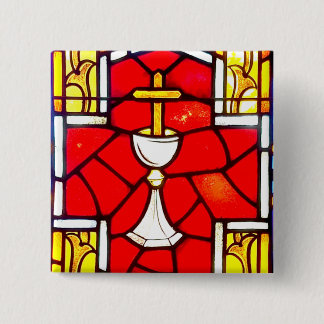 Power in the Blood 2 Inch Square Button