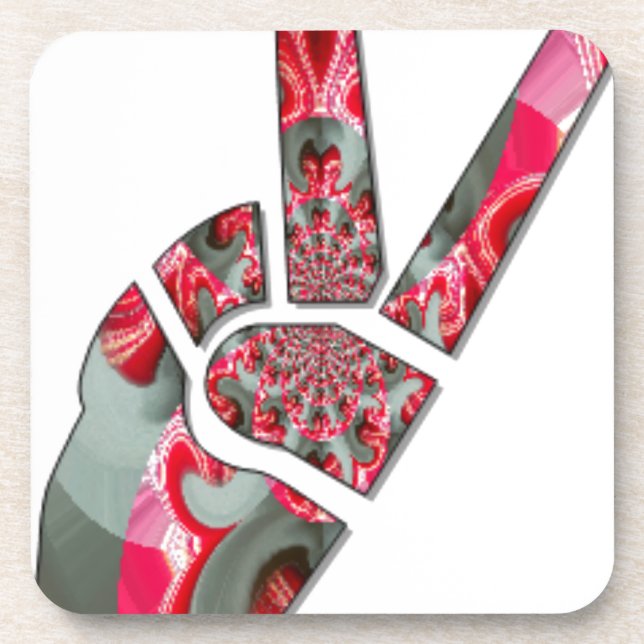  Power in the Palm: The Two-Finger Salute Coaster (Front)