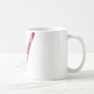 Power in the Palm: The Two-Finger Salute Coffee Mug