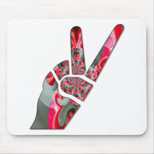 Power in the Palm: The Two-Finger Salute Mouse Pad