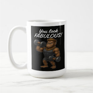 Power Lifter Gorilla – Fabulous and Fierce Coffee Mug