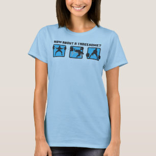 "Power lifting" Humour - Threesome T-Shirt