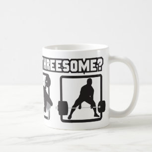 "Power lifting" - Squat, Bench, Deadlift Coffee Mug