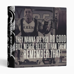 "Power lifting" Squat Motivational Binder
