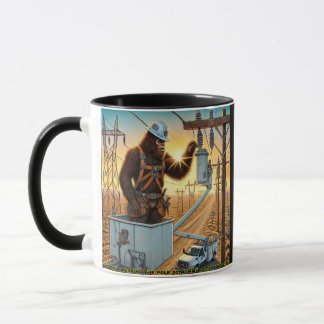 Power Lineman Bigfoot – Storm Ops COFFEE MUG