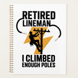 Power Lineman Black Gold Lightning Bolt Design