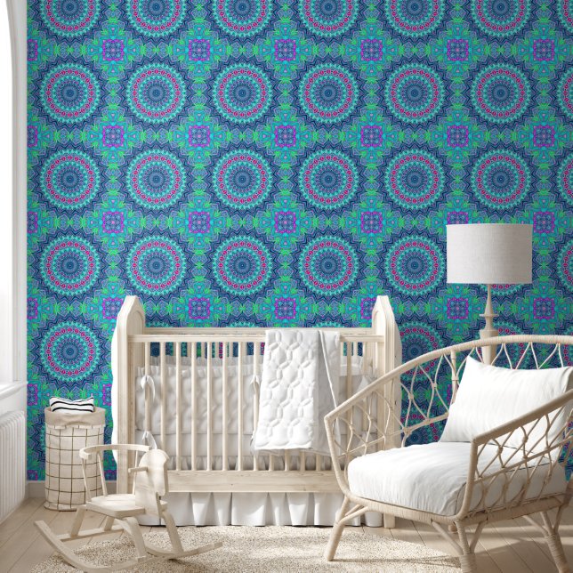 Power Mandala Seamless Pattern 4 Wallpaper (Kids)