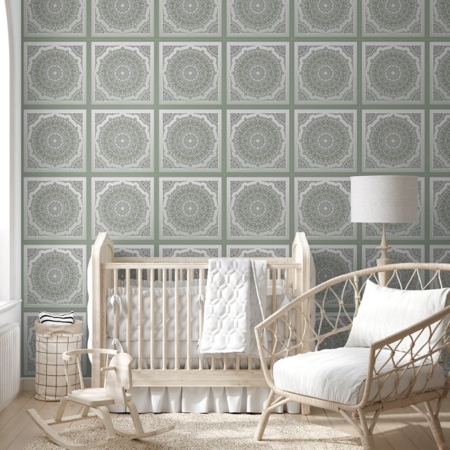 Power Mandala Seamless Pattern 8 Wallpaper (Kids)