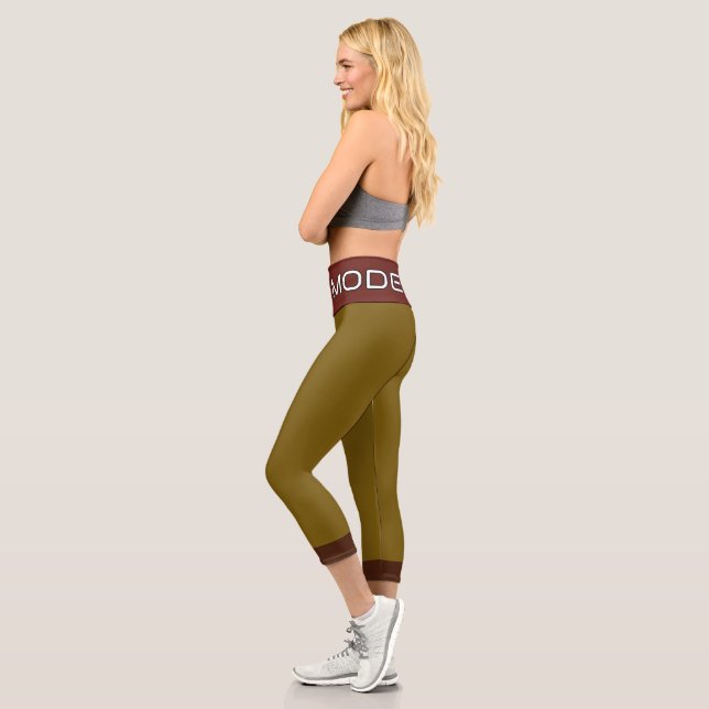 Power Mode High Waisted Capris (Left)