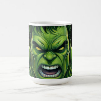 Power Monster Comic Mug – Green Muscular Creature
