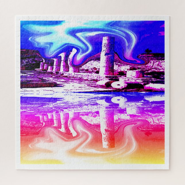 Power of a warrior angel art jigsaw puzzle (Vertical)
