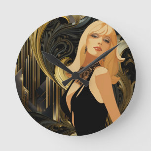 POWER OF BEAUTY #3 ROUND CLOCK