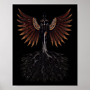 Power Of Black History Month Sticker Poster
