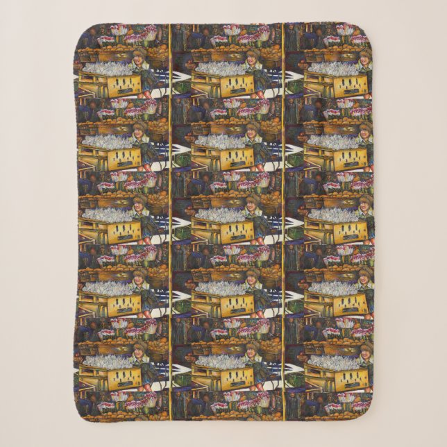 Power of Empathy Sherpa Blanket (Front)