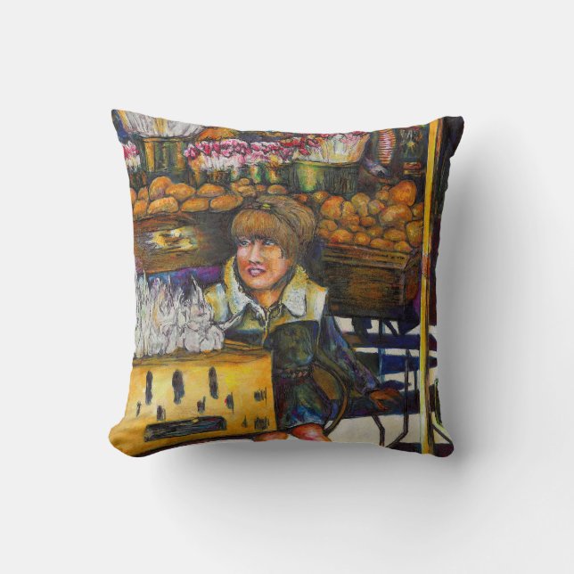 Power of Empathy Throw Pillow (Front)