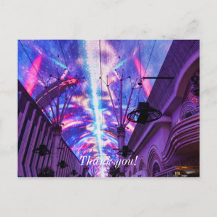 Power Of Fremont Street Postcard