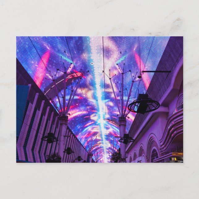 Power Of Fremont Street Postcard (Front)