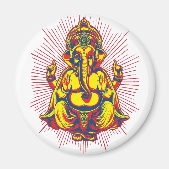 Power of Ganesh Magnet (Front)